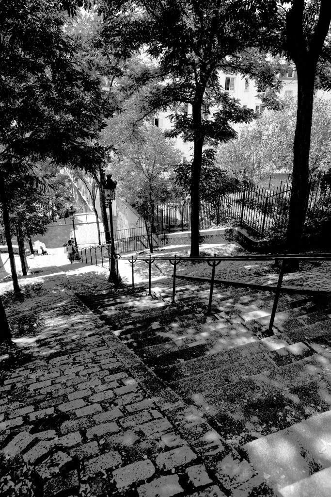 France - paris_montmartre_bw